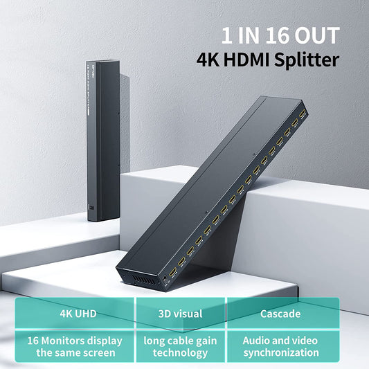 SP-MT HDMI SPLITTER 16 PORT 4K- 2K 60 HZ