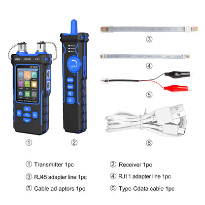 SP- 8508 MULTIFUNCTION NETWORK & OPTICAL CABLE TESTER