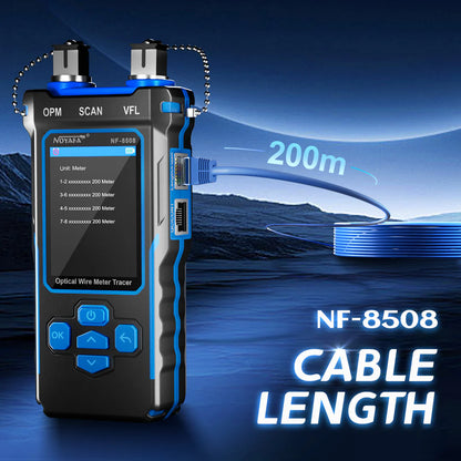SP- 8508 MULTIFUNCTION NETWORK & OPTICAL CABLE TESTER
