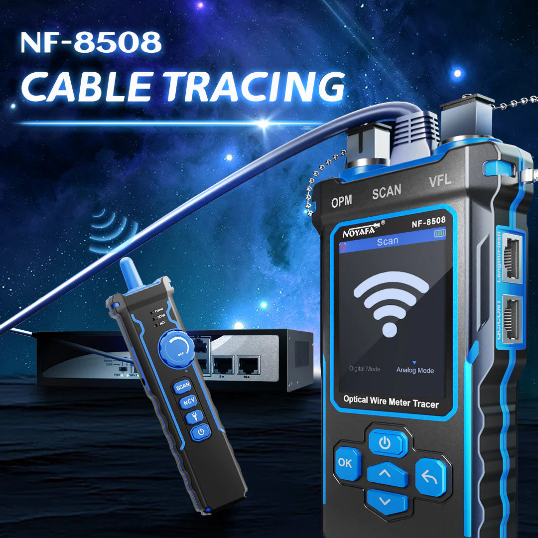 SP- 8508 MULTIFUNCTION NETWORK & OPTICAL CABLE TESTER