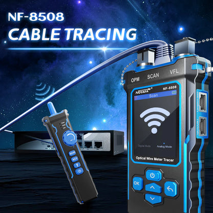 SP- 8508 MULTIFUNCTION NETWORK & OPTICAL CABLE TESTER