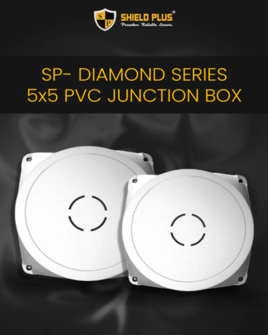 SP- DIAMOND SERIES 5*5 PVC JUNCTION BOX