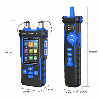 SP- 8508 MULTIFUNCTION NETWORK & OPTICAL CABLE TESTER