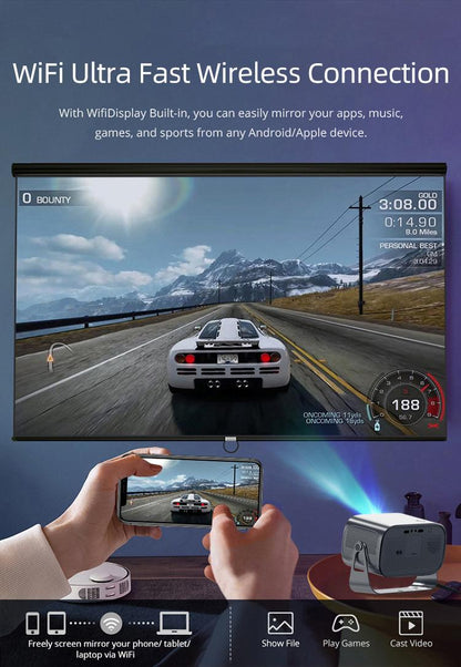 SP- PORTABLE SMART P19 PROJECTOR