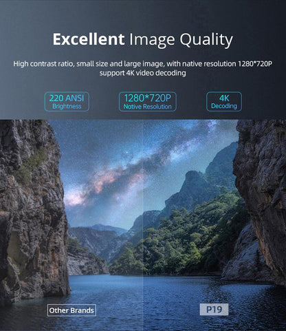 SP- PORTABLE SMART P19 PROJECTOR