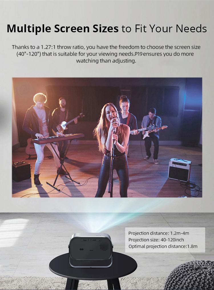 SP- PORTABLE SMART P19 PROJECTOR
