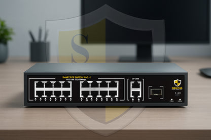 SP-16+2+1 GIGA POE SWITCH-250W