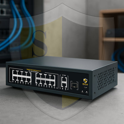 SP-16+2+1 GIGA POE SWITCH-250W