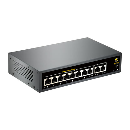 SP- 8+2 POE SWITCH - 96W (100 MBPS)