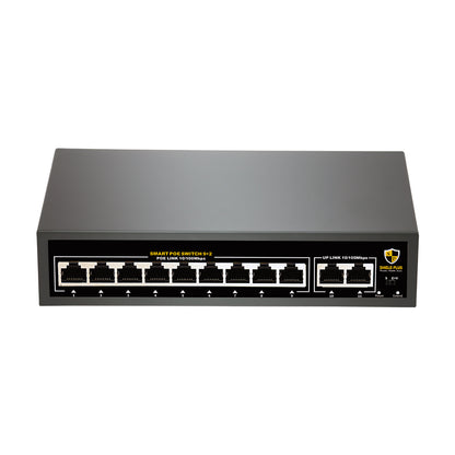 SP-9+2 POE SWITCH-120W (100 MBPS)