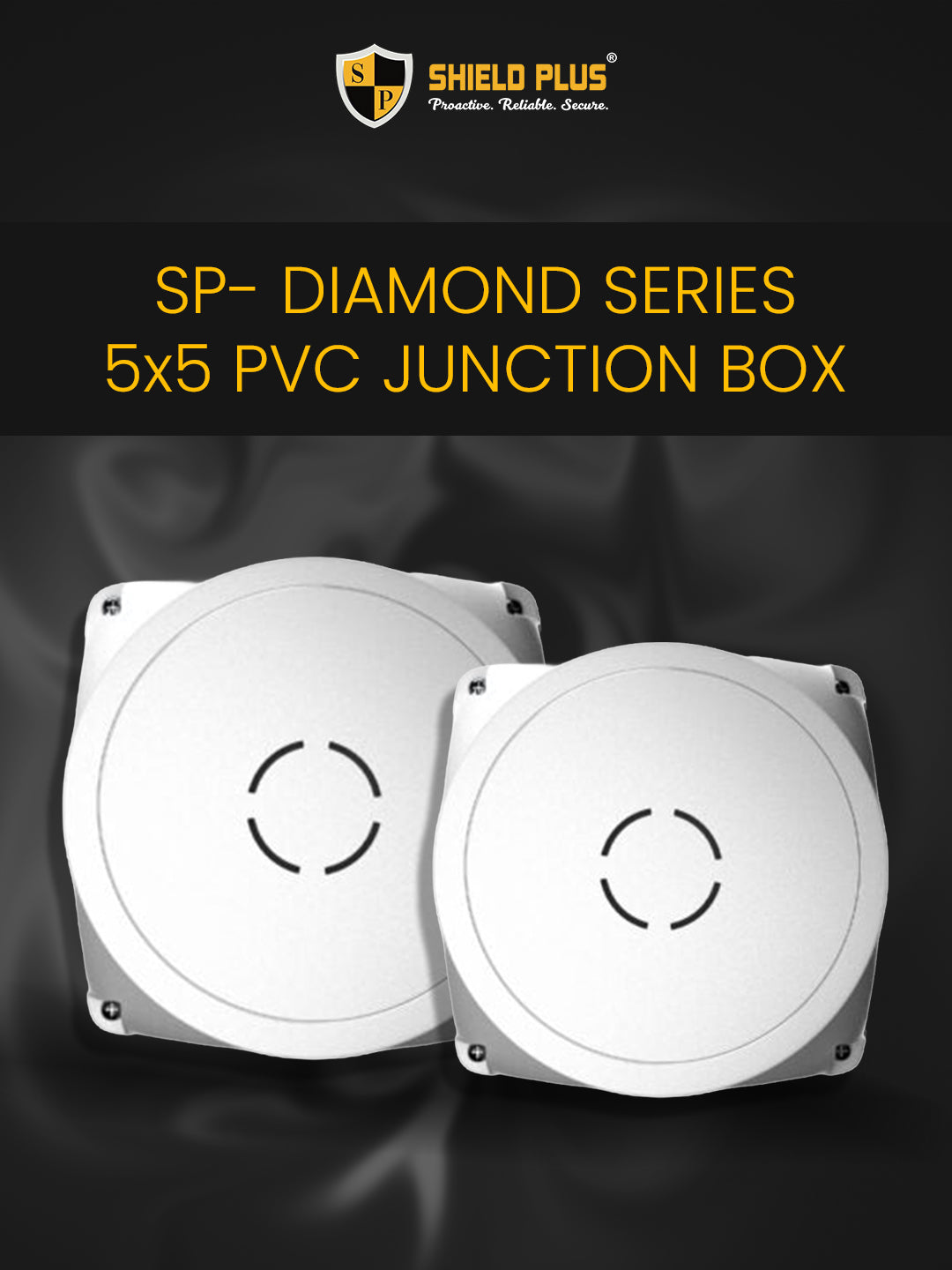 SP- DIAMOND SERIES 5*5 PVC JUNCTION BOX