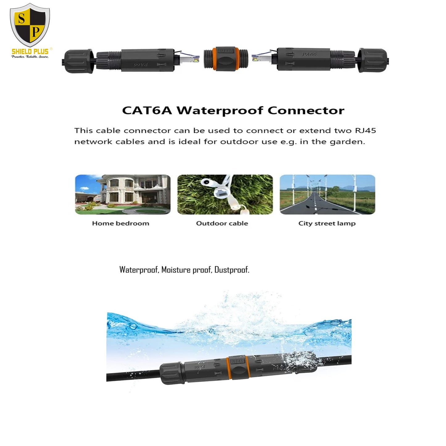 SP-Waterproof Cat-6/ RJ45 LAN JOINTER