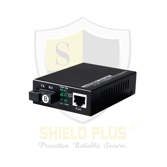 SP- SINGLE MODE SINGLE FIBER MEDIA CONVERTER- 10/100 MBPS