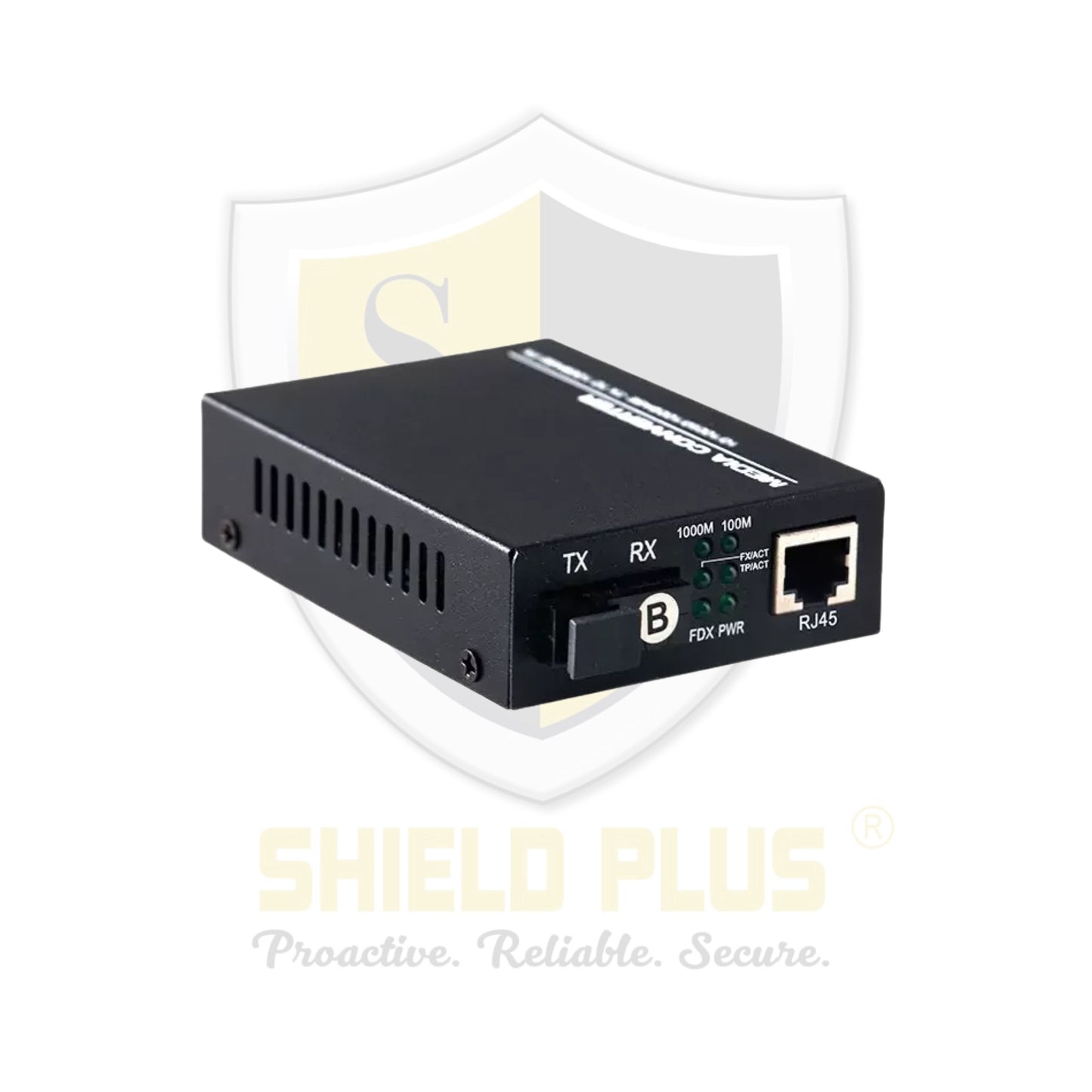 SP- SINGLE MODE SINGLE FIBER MEDIA CONVERTER- 10/100 MBPS