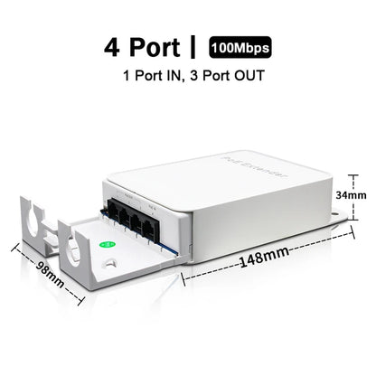 SP-OUTDOOR POE EXTENDER 1 INPUT 3 OUTPUT