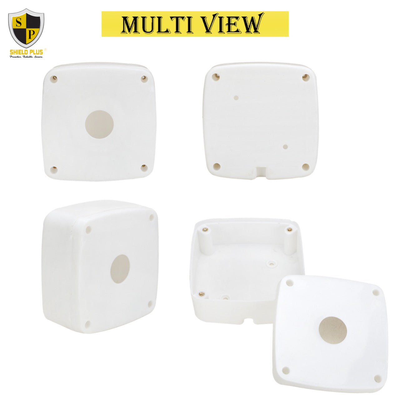 SP-4*4 PVC JUNCTION BOX WITH BRASS STUD