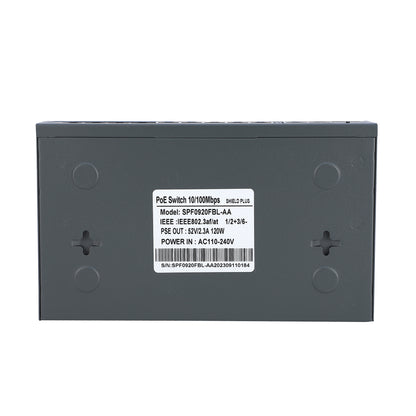 SP-9+2 POE SWITCH-120W (100 MBPS)