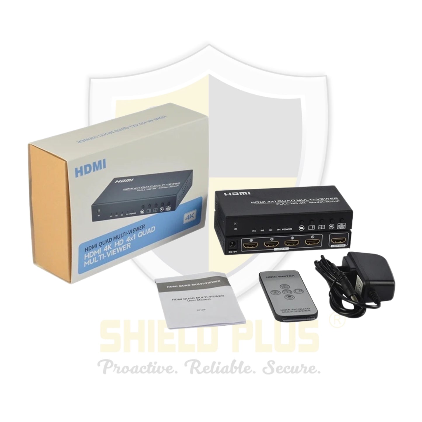SP- 4*1 HDMI QUAD MULTIVIEWER- 4K