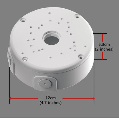 SP- ROUND WATERPROOF PVC BOX 4.7 INCH (IMPORTED)