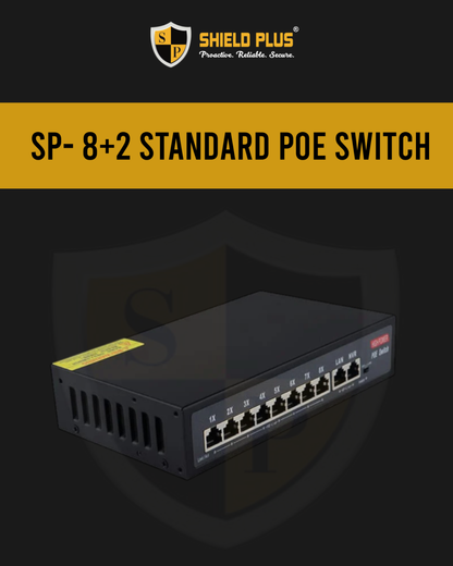 SP- 8+2 STANDARD POE SWITCH -85W (100 MBPS)