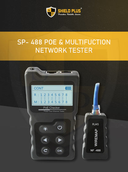 SP- 488 POE & MULTIFUCTION NETWORK TESTER