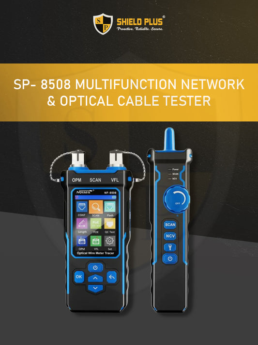 SP- 8508 MULTIFUNCTION NETWORK & OPTICAL CABLE TESTER