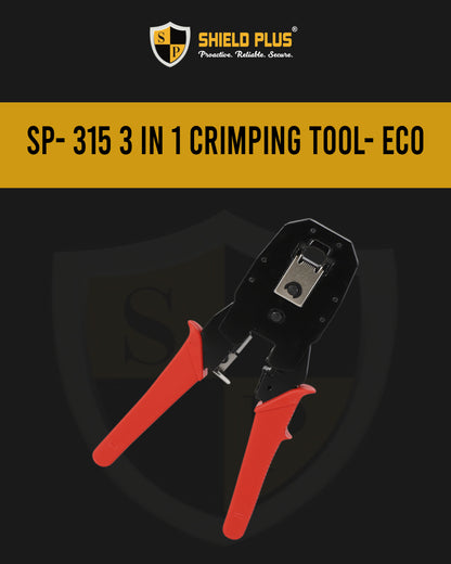 SP- 315 3 IN 1 CRIMPING TOOL- ECO ( WITH 1 EXTRA BLADE)