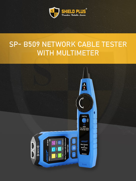 SP- B509 NETWORK CABLE TESTER WITH MULTIMETER