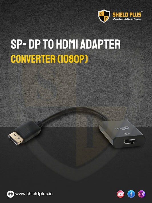 SP- DP TO HDMI ADAPTER CONVERTER (1080P)
