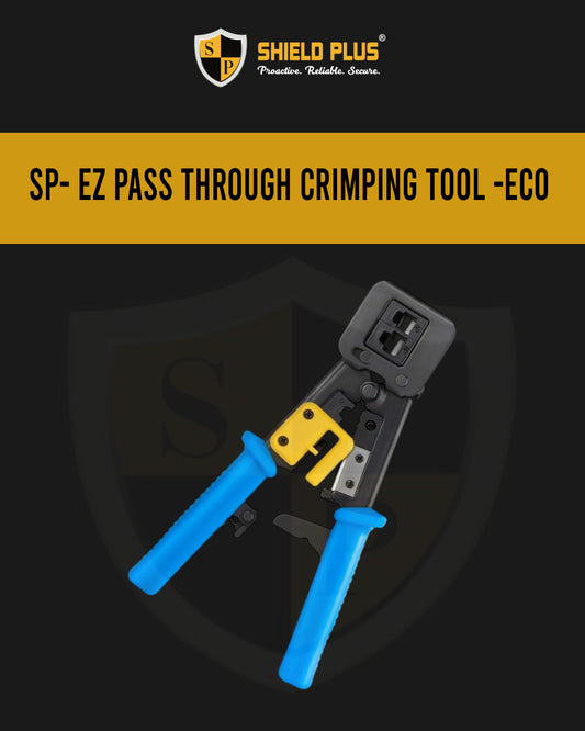 SP- EZ PASS THROUGH CRIMPING TOOL -ECO ( FOR CAT-5E & CAT-6)