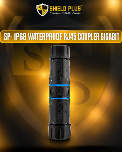 SP- IP68 WATERPROOF RJ45 COUPLER GIGABIT