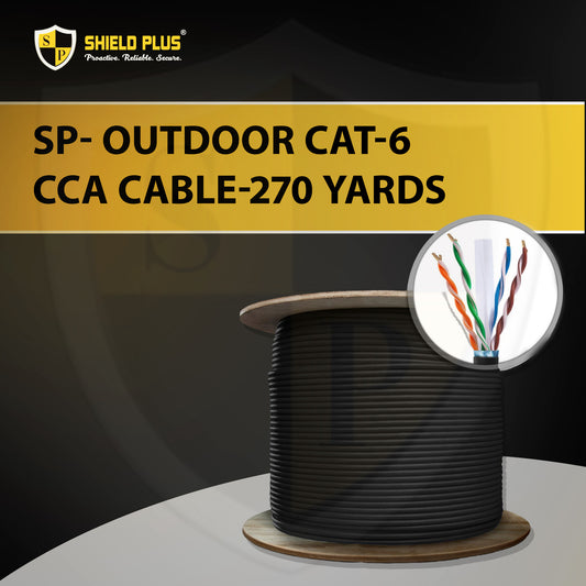 SP- OUTDOOR CAT-6 CCA  CABLE-270 YARDS