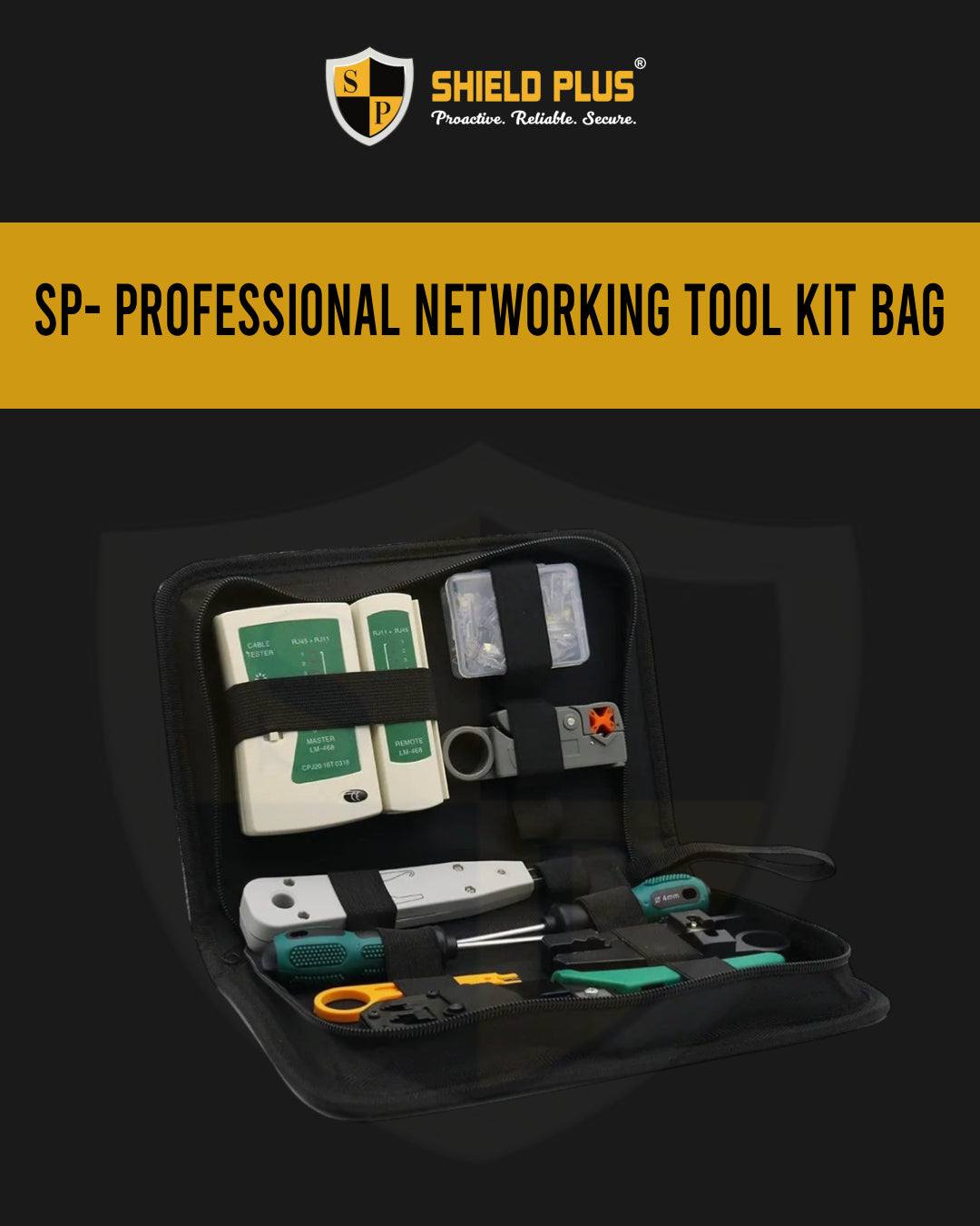 SP- PROFESSIONAL NETWORKING TOOL KIT BAG