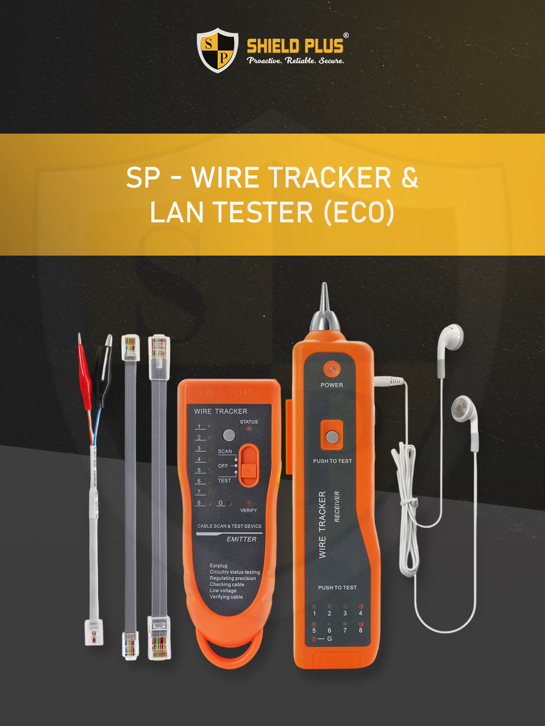 SP - WIRE TRACKER AND LAN TESTER (ECO)