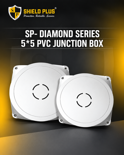 SP- DIAMOND SERIES 5*5 PVC JUNCTION BOX