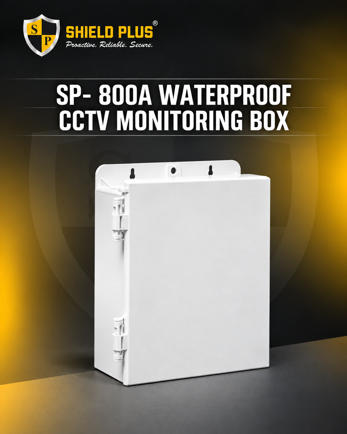 SP- 800A WATERPROOF CCTV MONITORING BOX