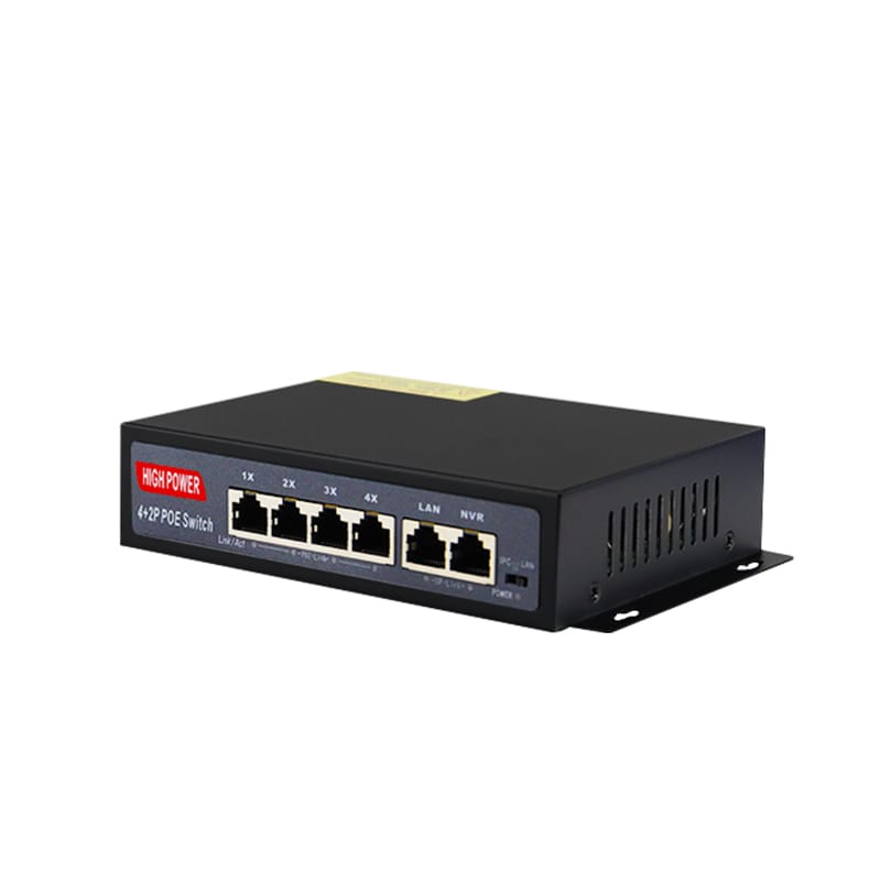 SP- 4+2 STANDARD POE SWITCH -85W (100 MBPS)