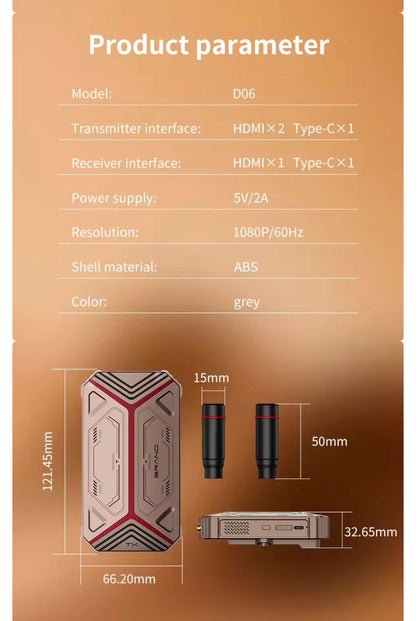 SP-WIRELESS HDMI EXTENDER 1KM