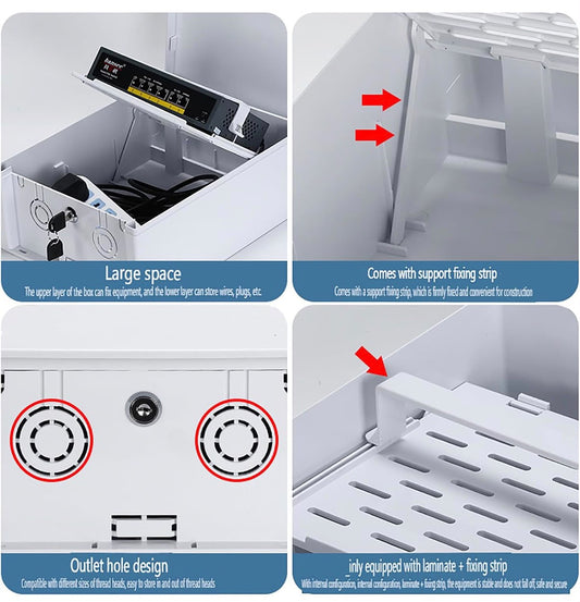 SP- 400A WEATHERPROOF CCTV EQUIPMENT BOX