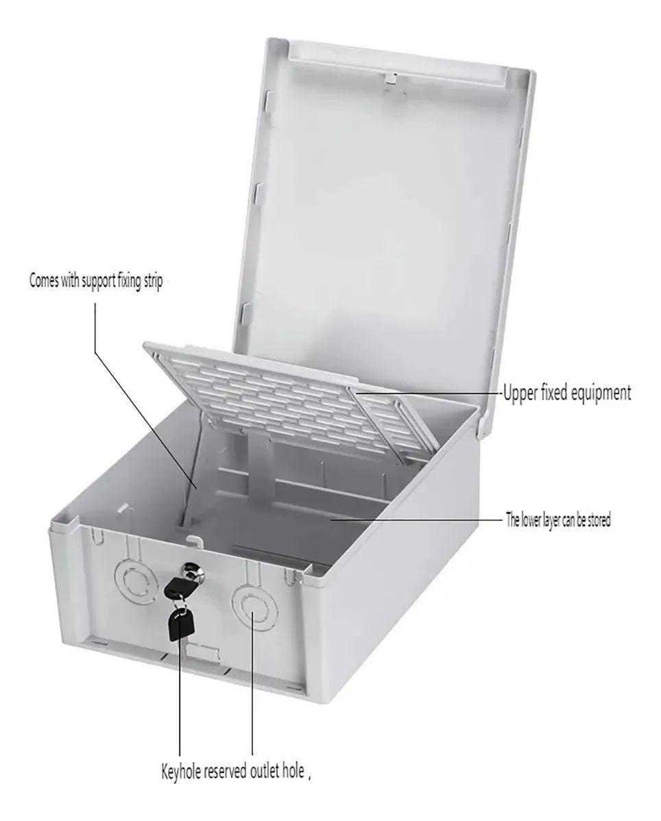 SP- 400A WEATHERPROOF CCTV EQUIPMENT BOX