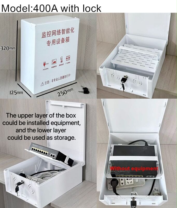 SP- 400A WEATHERPROOF CCTV EQUIPMENT BOX