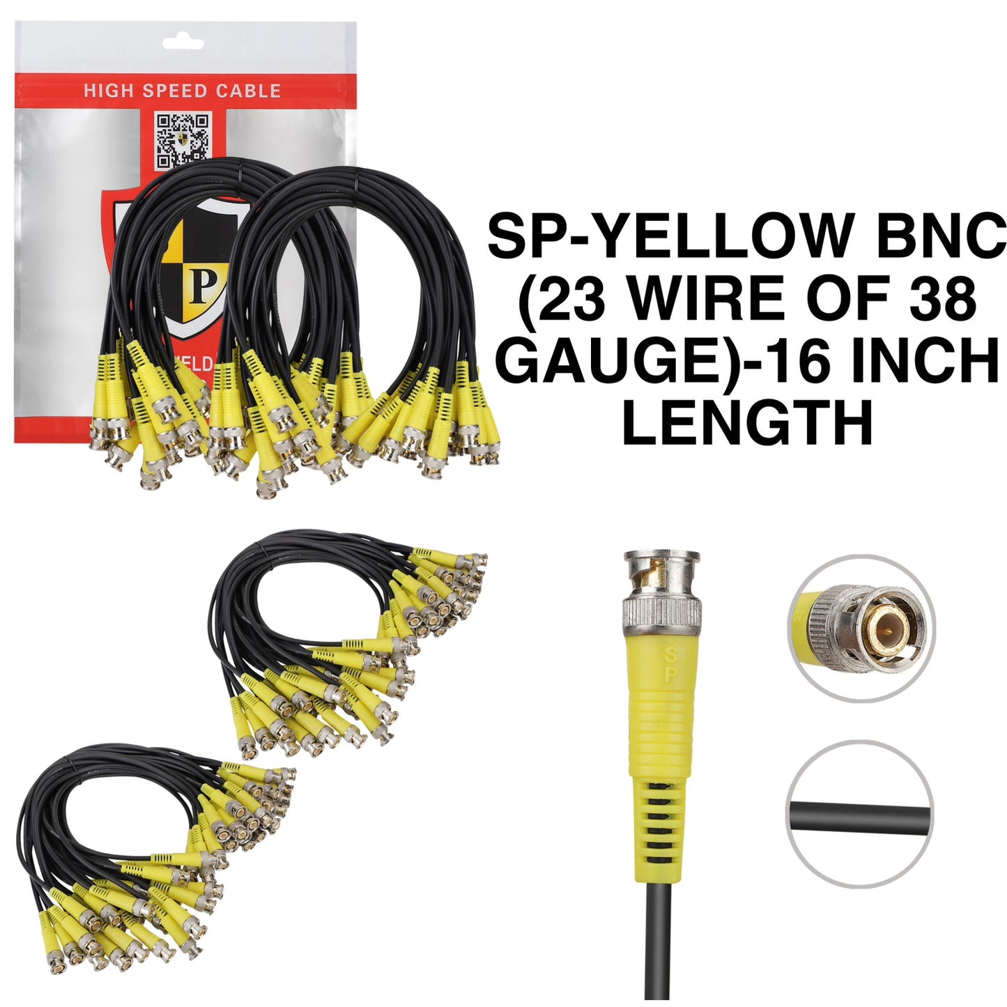 SP-BNC LEAD (23/38 GAUGE)