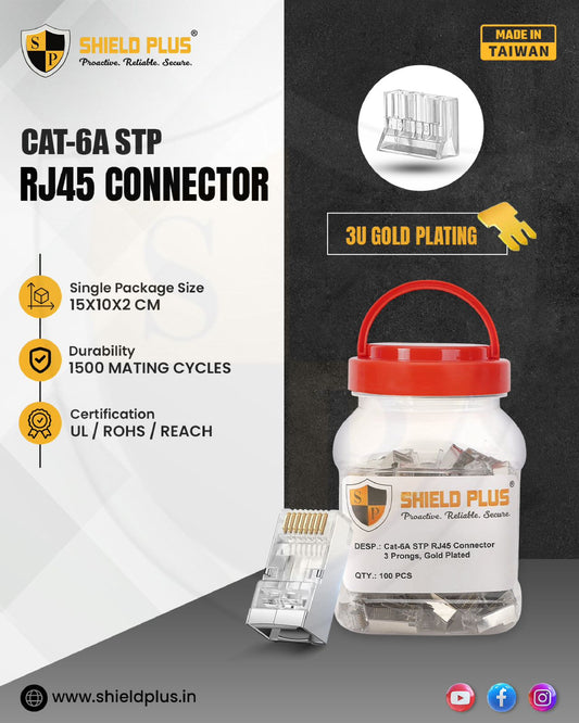 SP- CAT-6A / CAT-7 STP RJ45 CONNECTOR