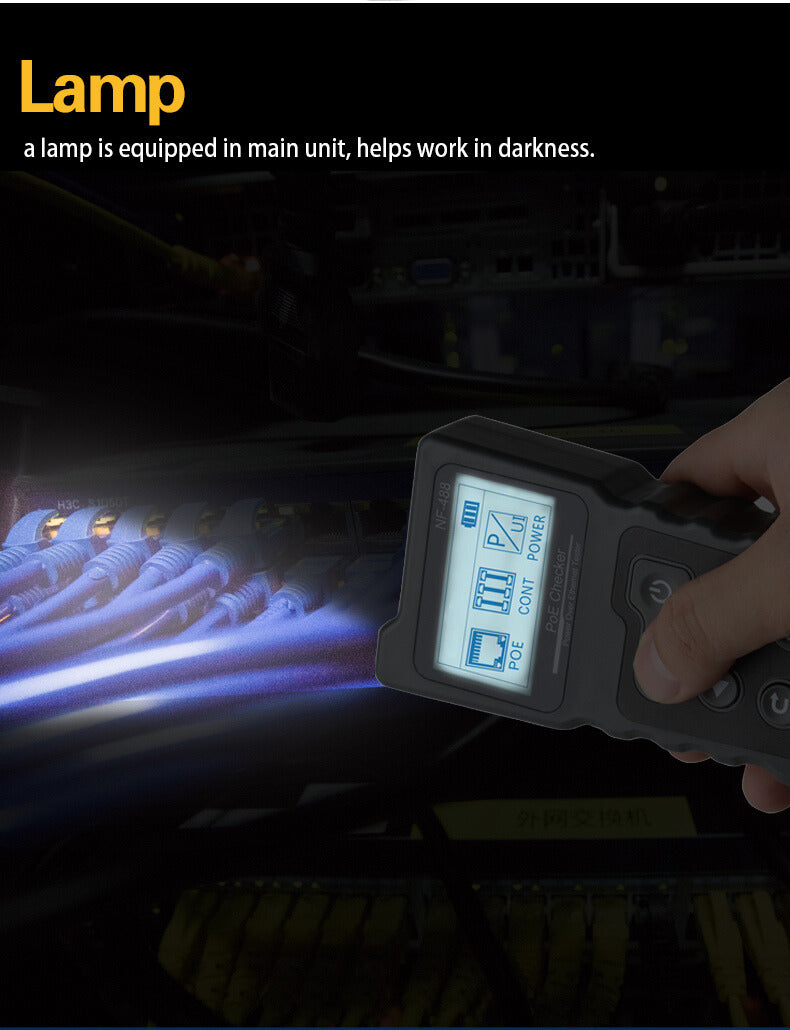 SP- 488 POE & MULTIFUCTION NETWORK TESTER