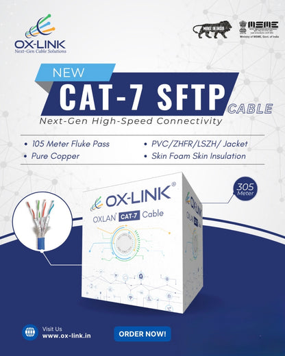 SP- CAT-7 SFTP CABLE -305M- COPPER
