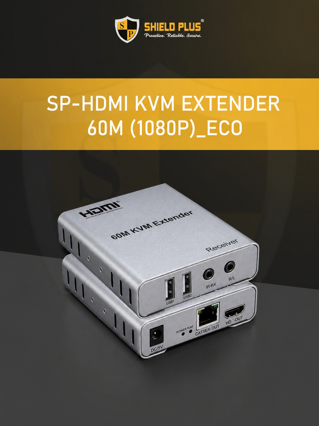 SP-HDMI KVM EXTENDER 60M (1080P)_ECO
