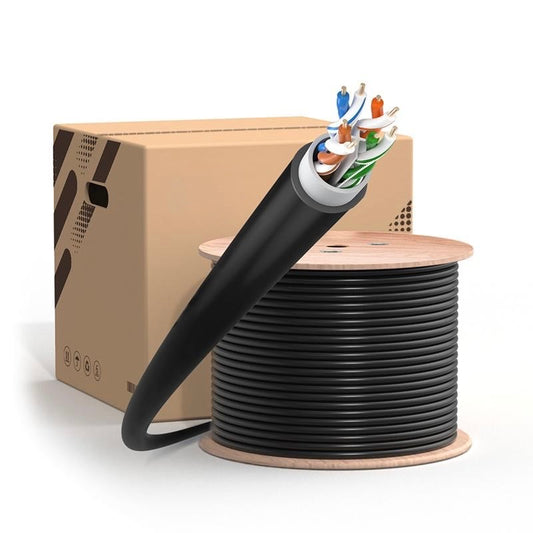 SP- OUTDOOR CAT-6 FUTP 305M CABLE -23 AWG- COPPER