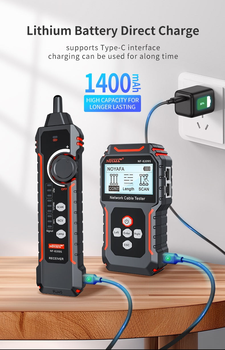 SP- 8209 MULTIFUNCTION NETWORK CABLE TESTER