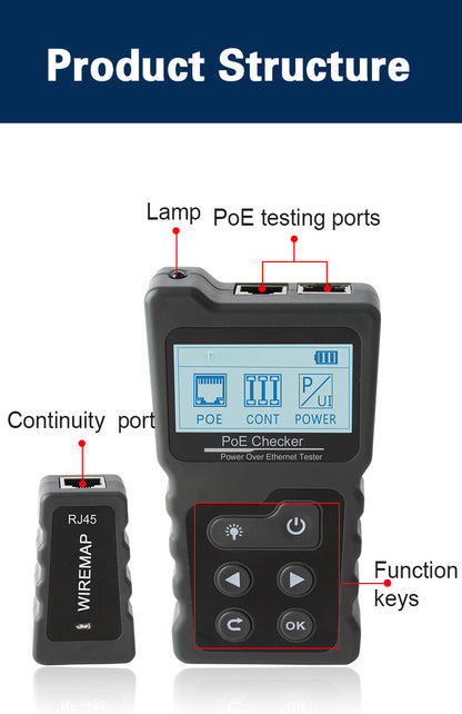 SP- 488 POE & MULTIFUCTION NETWORK TESTER