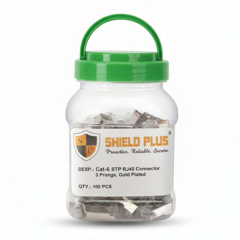 SP- CAT-6 STP RJ45 CONNECTOR (METAL)